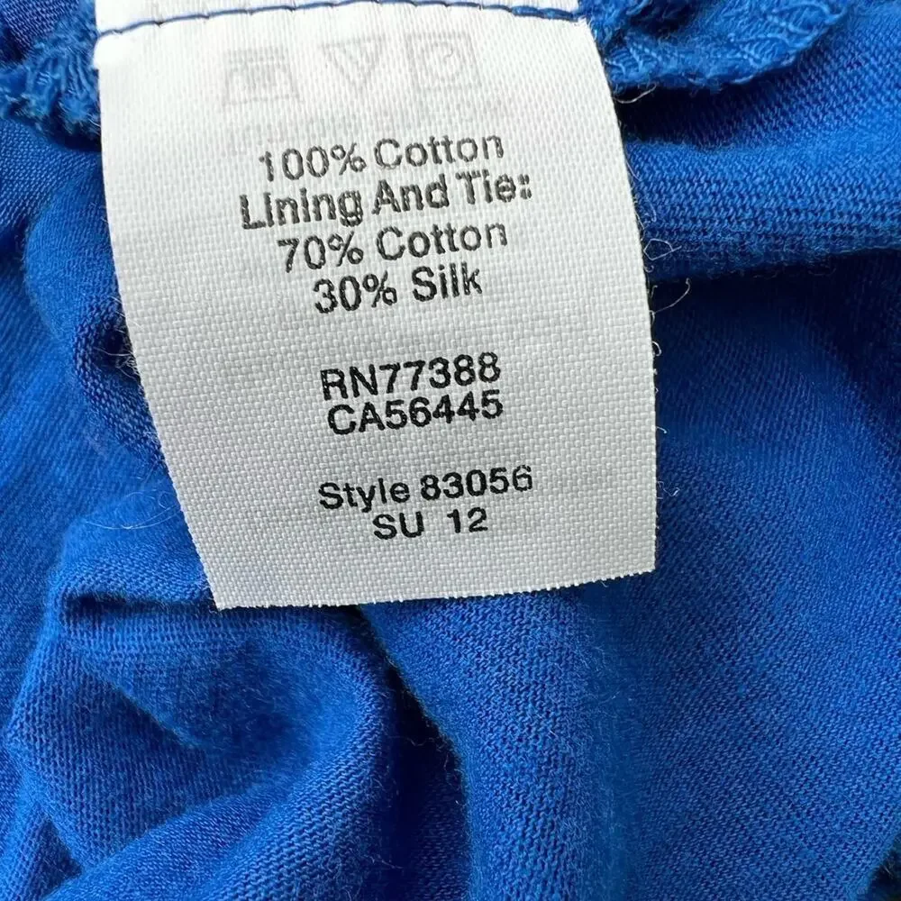 J.Crew women’s size M, elbow length sleeve, blue top